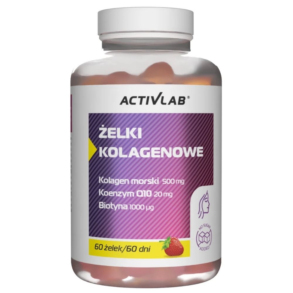 Activlab kollageenigeel, maasikas - 60 ühikut