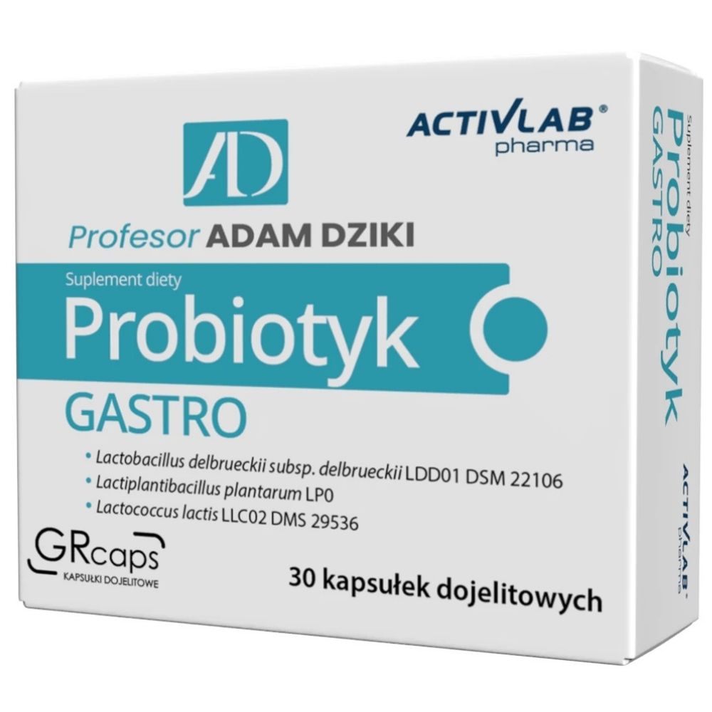 Activlab Pharma Probiotic Gastro – 30 kapslit