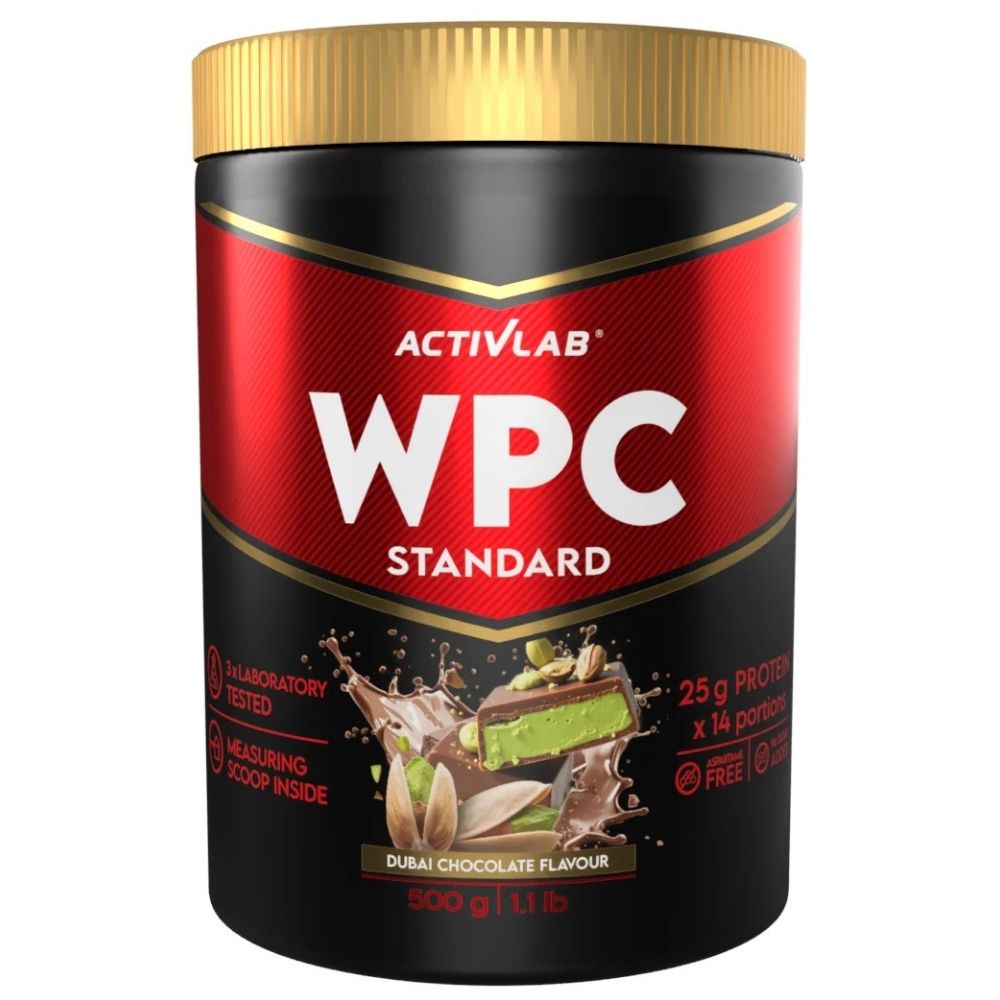 Activlab WPC Standard išrūgų baltymų koncentratas, Dubajaus šokoladas - 500 g - Magnis.lt