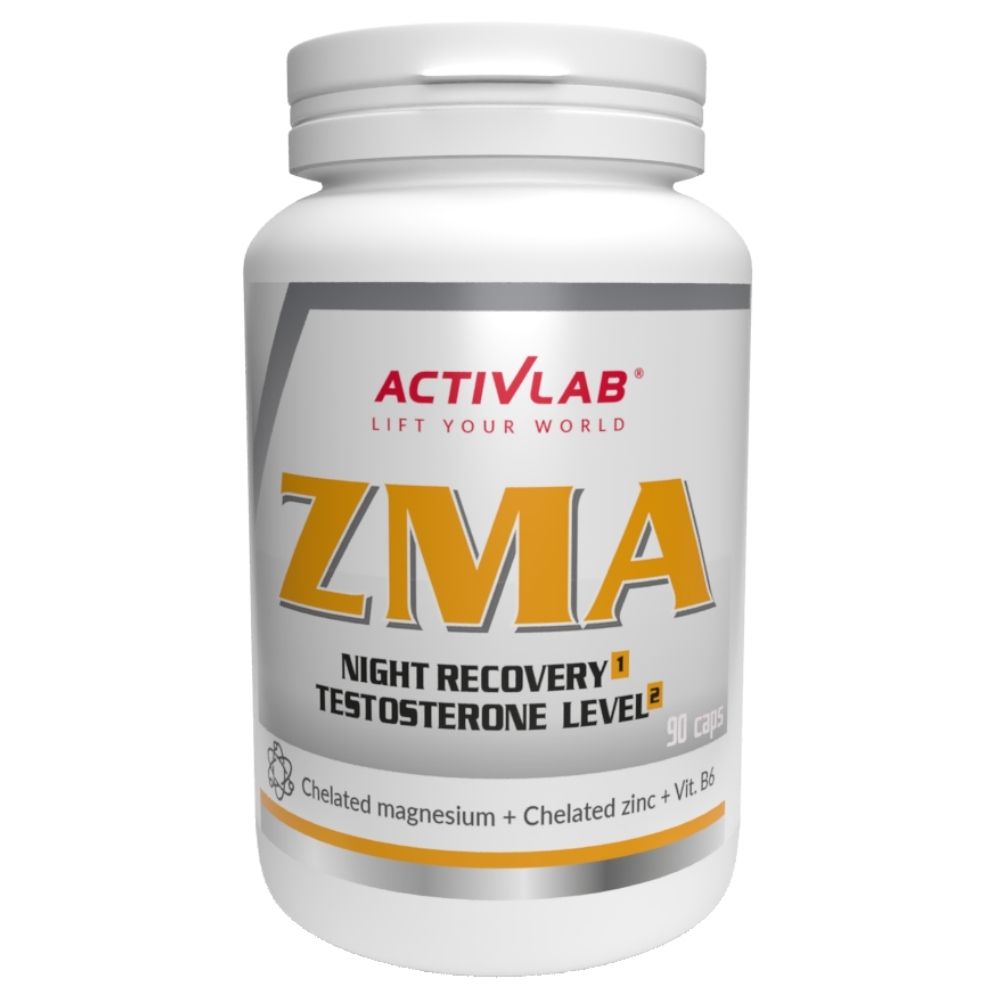 Activlab ZMA (magnis, cinkas, B6) - 90 kapsulių - Magnis.lt