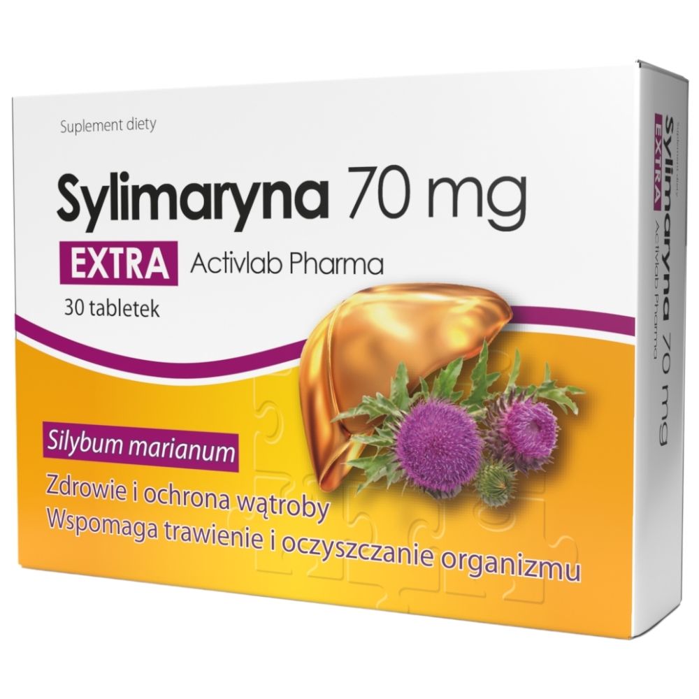 Activlab Pharma Sylimarin Extra 70 mg - 30 tablečių - Magnis.lt