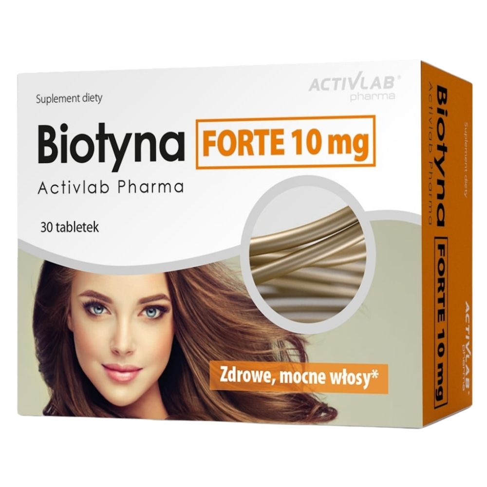 Activlab Pharma Biotin Forte 10 mg - 30 tablečių - Magnis.lt