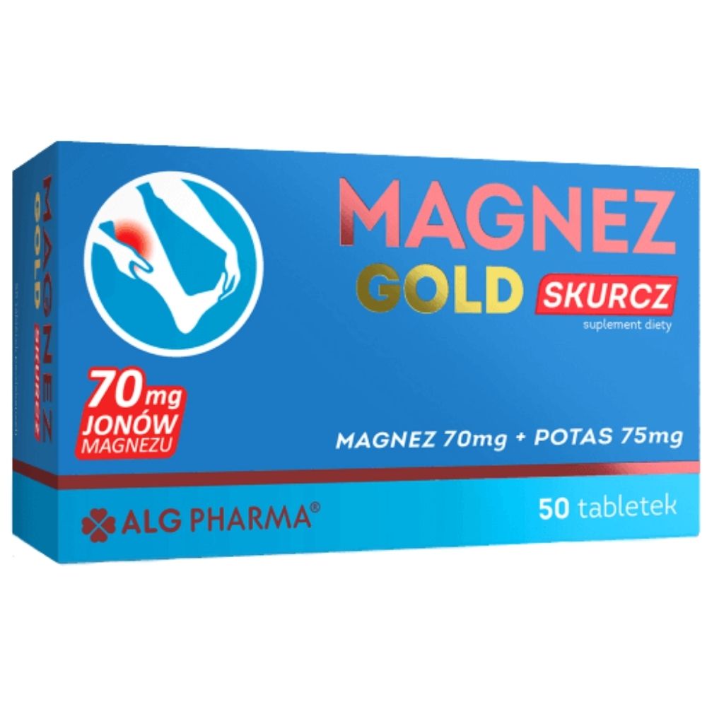 ALG Pharma Magnesium Gold Shrinkage - 50 tabletti