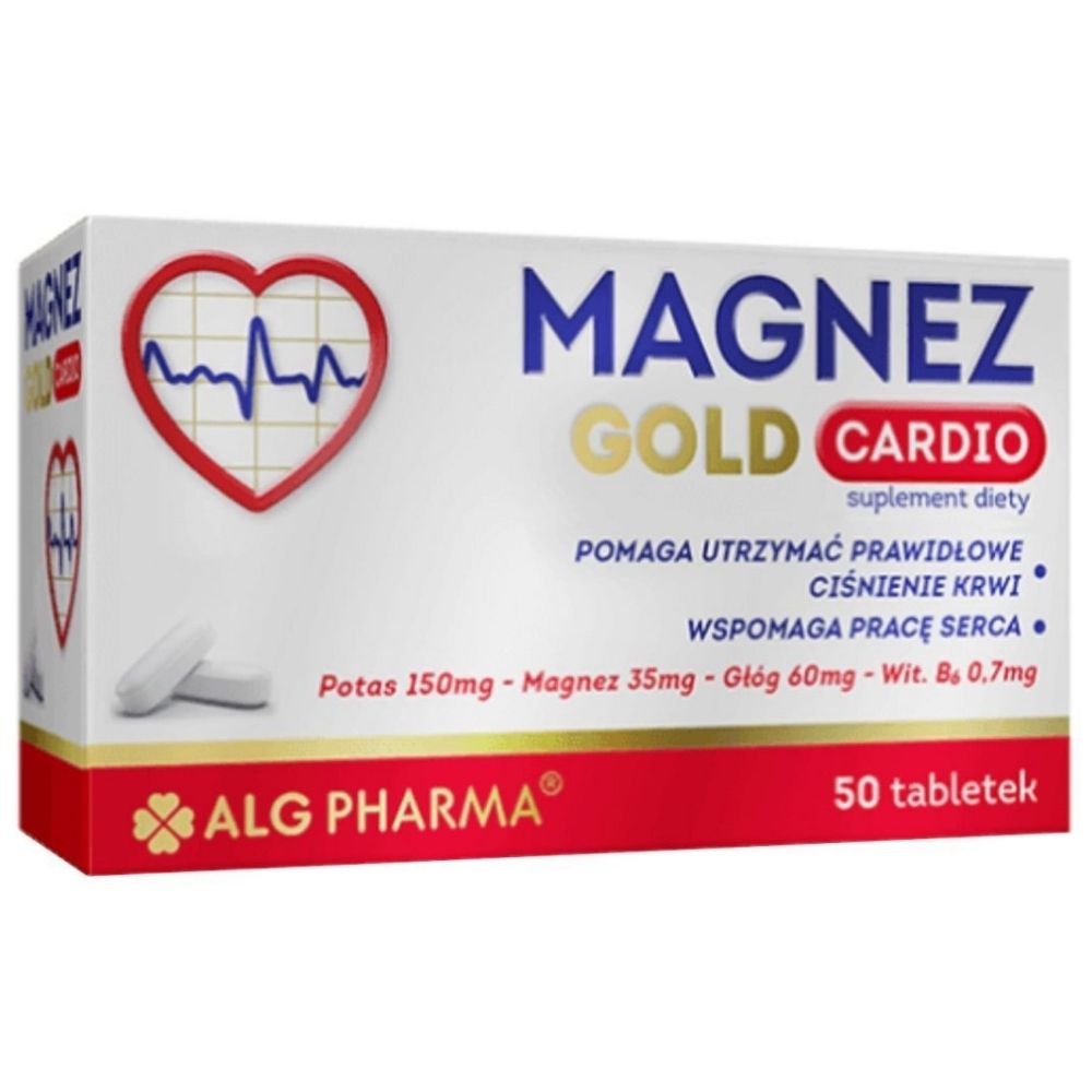 ALG Pharma Magnesium Gold Cardio – 50 tabletti