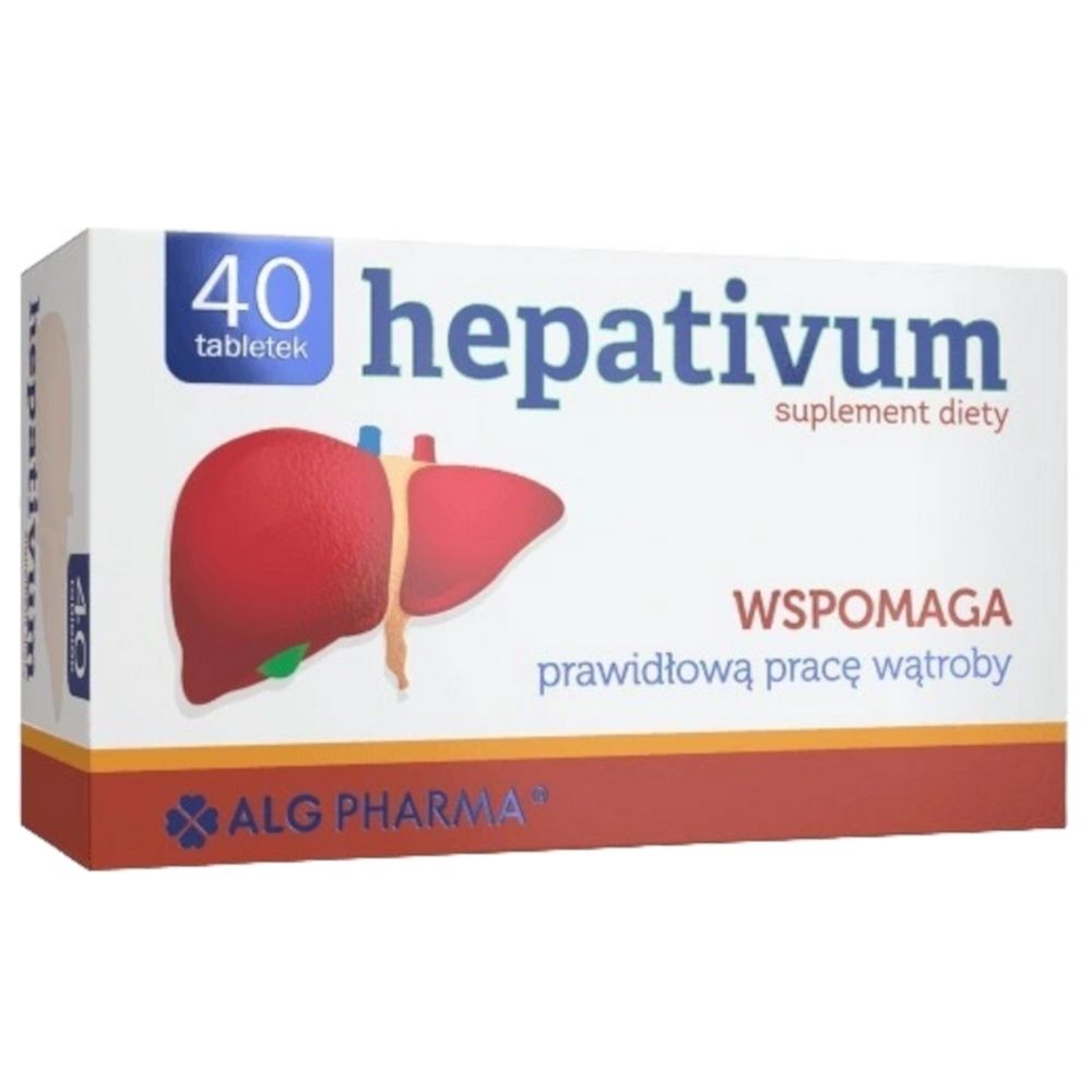 ALG Pharma Hepativum - 40 tablečių - Magnis.lt