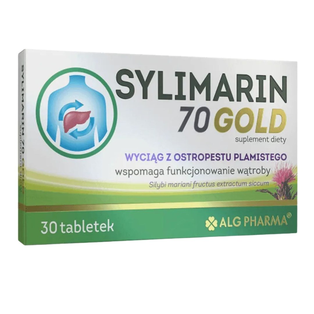 ALG Pharma Sylimarin 70mg Gold - 30 tabletti