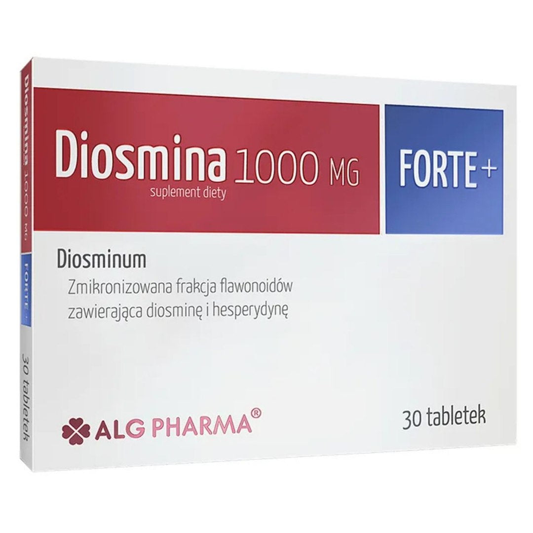 ALG Pharma Diosmin 1000 mg Forte + - 30 tabletti