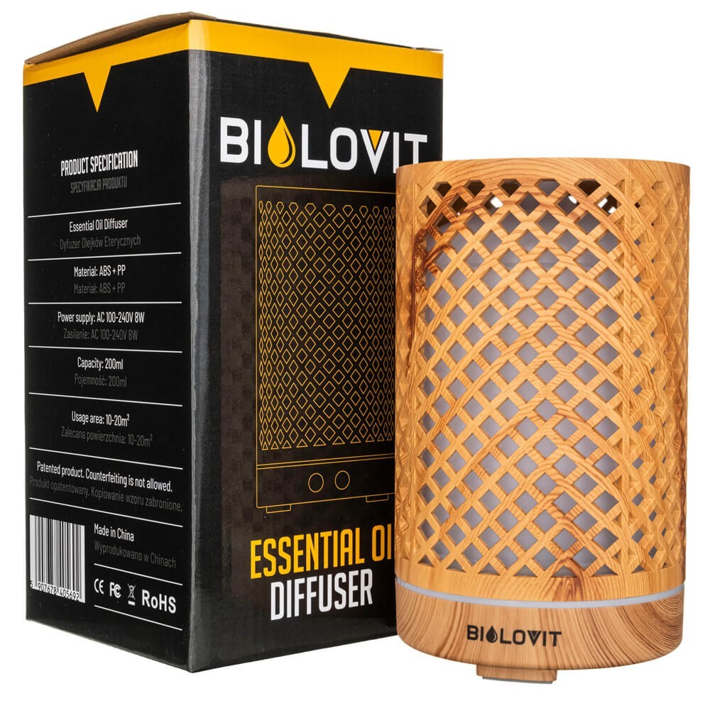 Biloviti eeterlike õlide difuuser