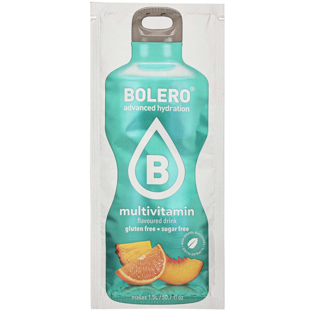 Bolero greitasis gėrimas su multivitaminų skoniu - 9 g - Magnis.lt