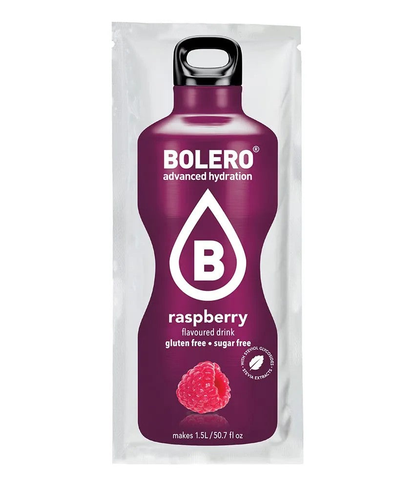 Bolero Classic momentinis gėrimas Raspberry (1 paketėlis) - 9 g - Magnis.lt