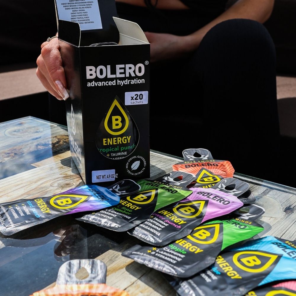 Bolero Energy Mix energiajookide segu (kofeiiniga) – 20 pakki x 7 g