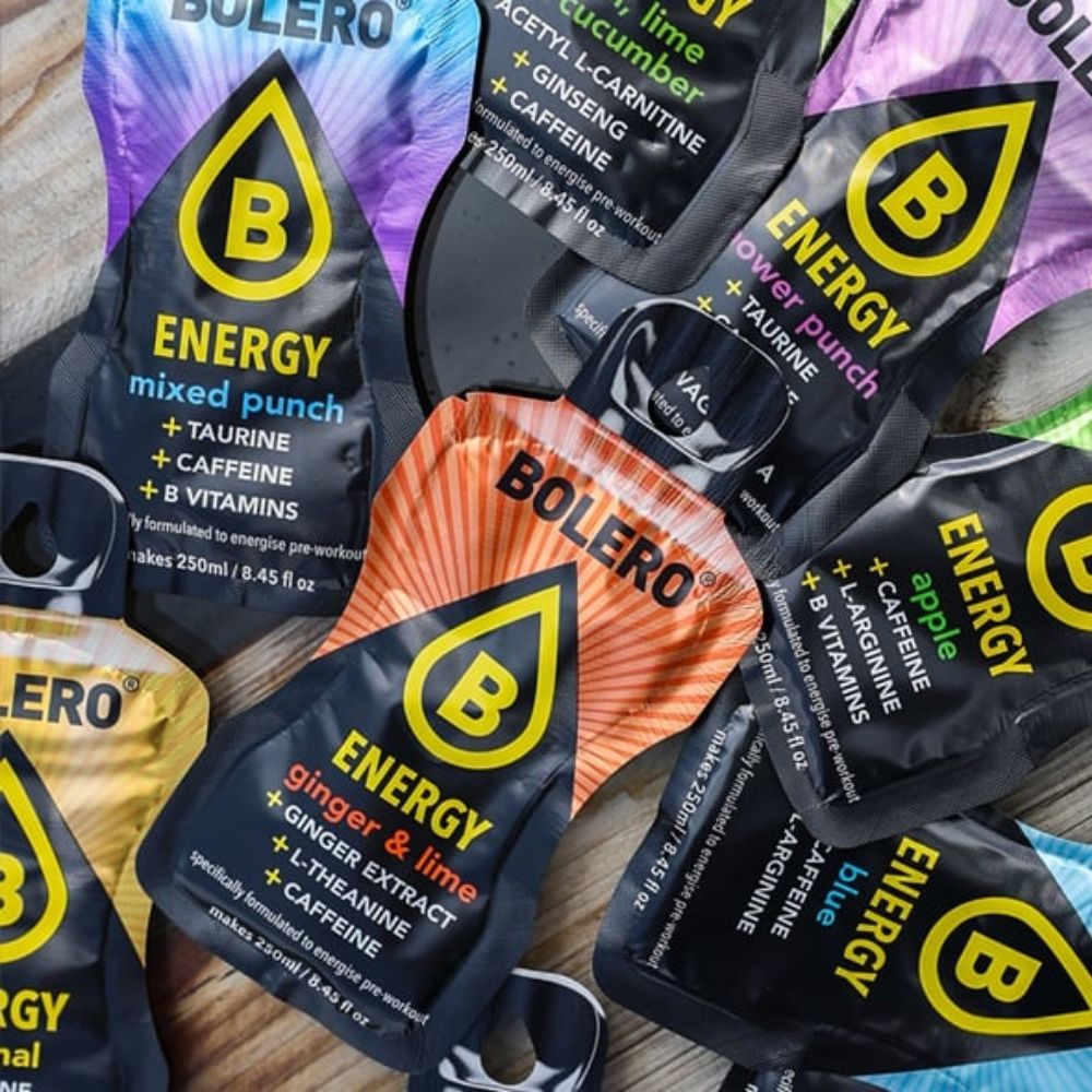 Bolero Energy Mix energiajookide segu (kofeiiniga) – 20 pakki x 7 g