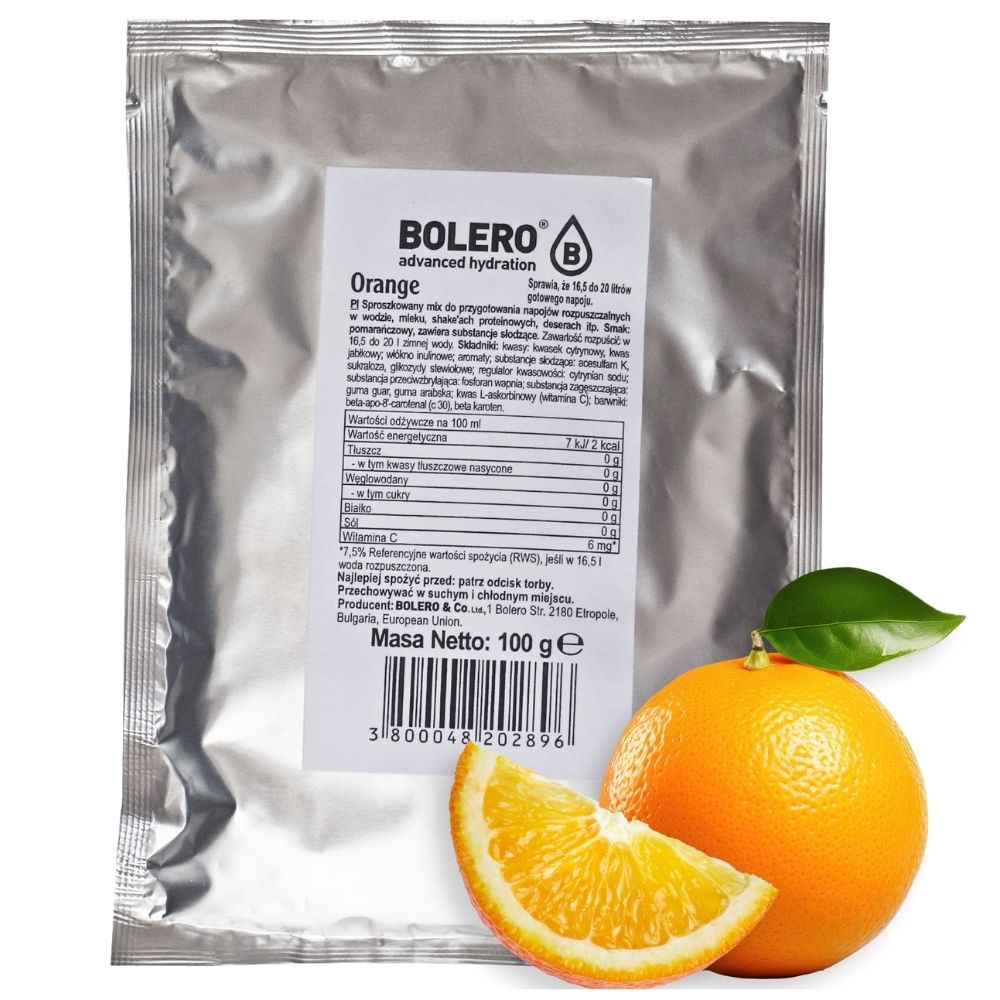 Bolero Bag lahustuv jook Orange - 100 g