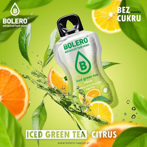 Bolero Classic lahustuv jook Iced Green Tea Citrus – 8 g