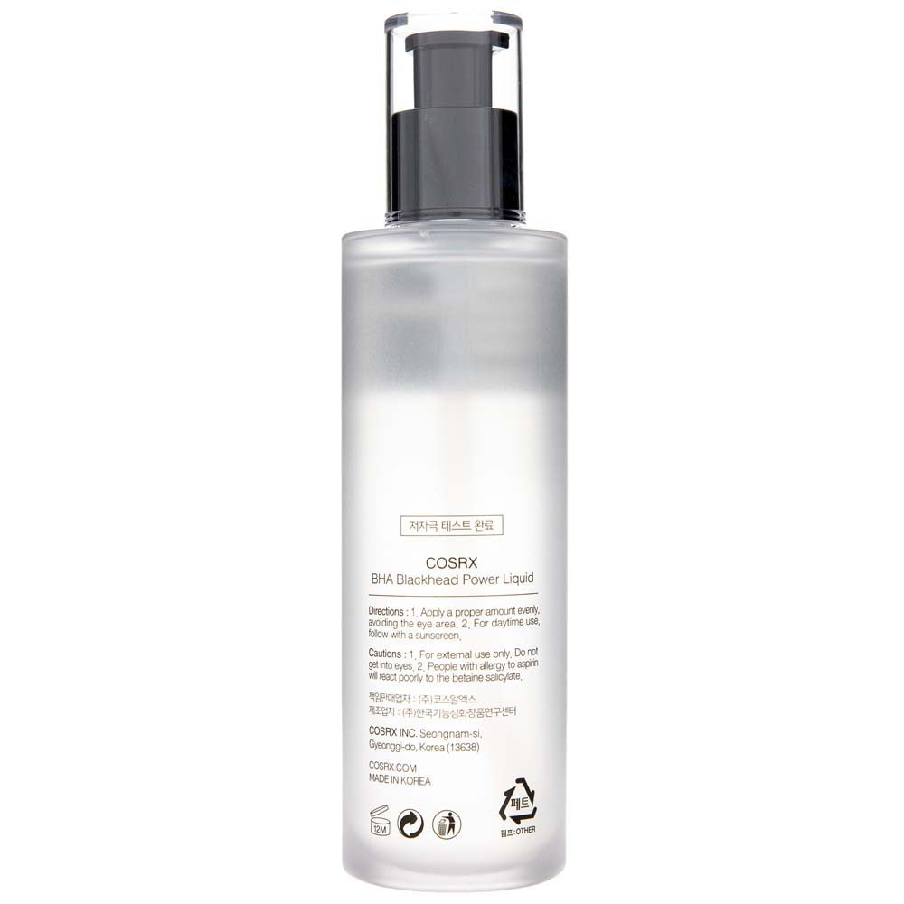 COSRX BHA Blackhead Power Liquid aknevastane vedelik loodusliku BHA-happega - 100 ml