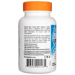 Doctor's Best luteiin OptiLutist - 120 kapslit