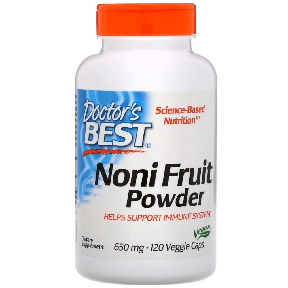 Doctor's Best Noni (Indiaani morinda) 650 mg - 120 kapslit