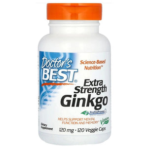 Doctor's Best Gingko biloba 120 mg - 120 kapslit