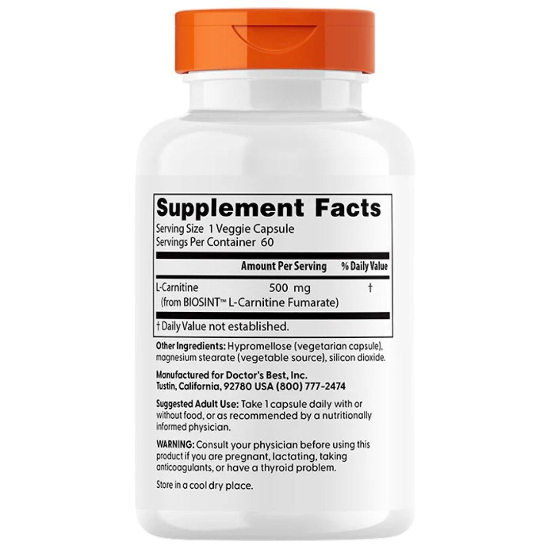 Parim L-karnitiinfumaraat koos Biosint karnitiinidega 855 mg - 60 kapslit