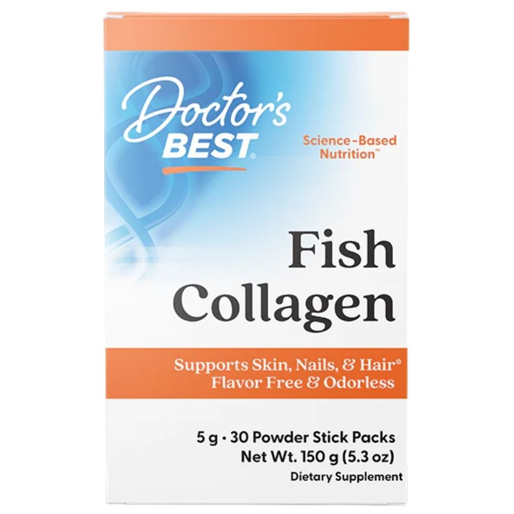 Doctor's Best Kalakollageen Naticoliga – 30 pakikest x 5 g