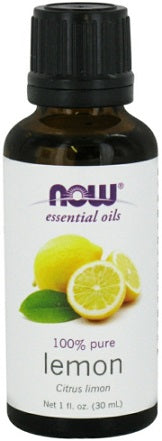 Essential Oil, Lemon Oil - 30 ml. - NOW Foods