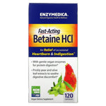 Enzymedica Betaine HCl - 120 kapsulių - Magnis.lt