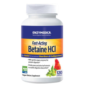 Enzymedica Betaine HCl - 120 kapsulių - Magnis.lt