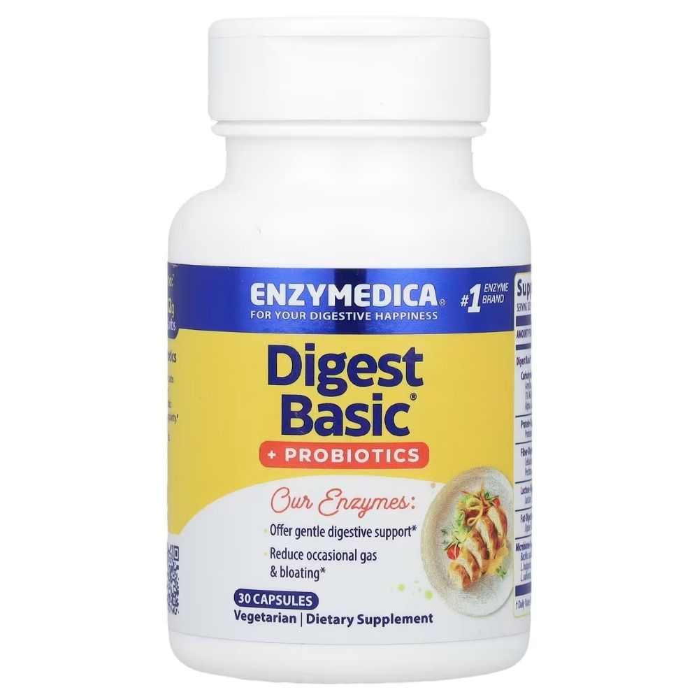 Enzymedica ökoloogiline õunasiidriäädikas 355 mg - 60 kapslit