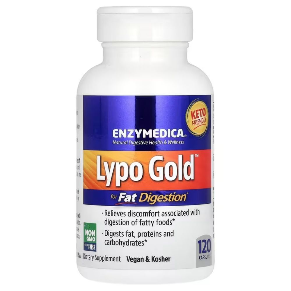 Enzymedica-Lypo Gold 120 kapslit