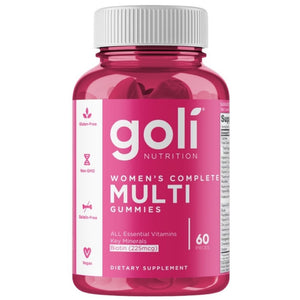 Goli Nutrition Vitamiinid ja mineraalid naistele – 60 kummikommi