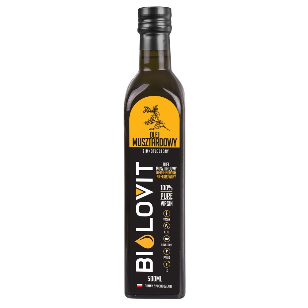 Bilovit Šalto spaudimo garstyčių aliejus - 500 ml - Magnis.lt