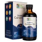 Green Pasture Fermented Cod Liver Oil, kaneel - 180 ml