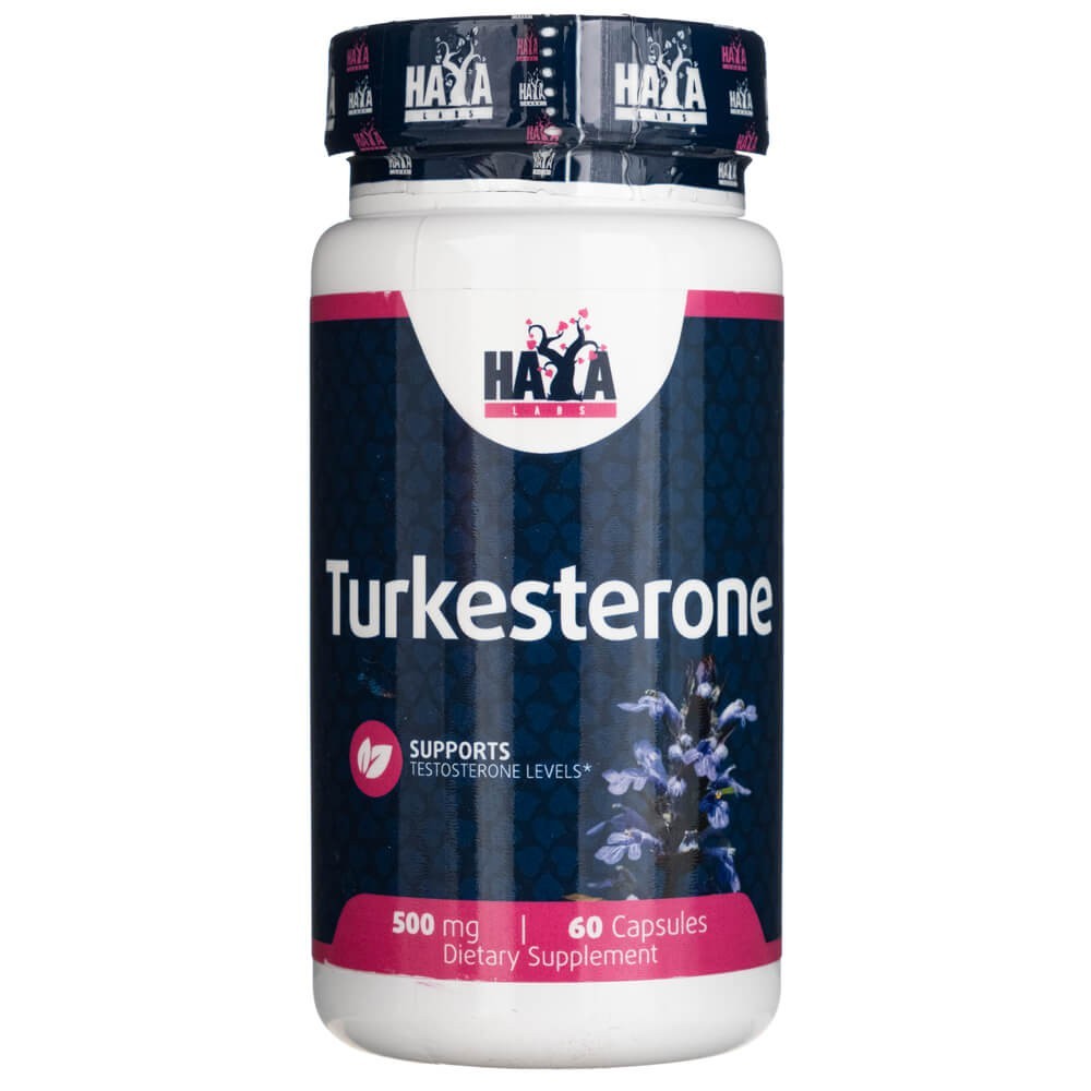 Haya Labs turkesteroon 500 mg - 60 kapslit