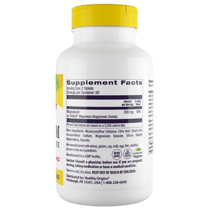 Terviklik magneesium, magneesiumkelaat 200 mg - 120 tabletti