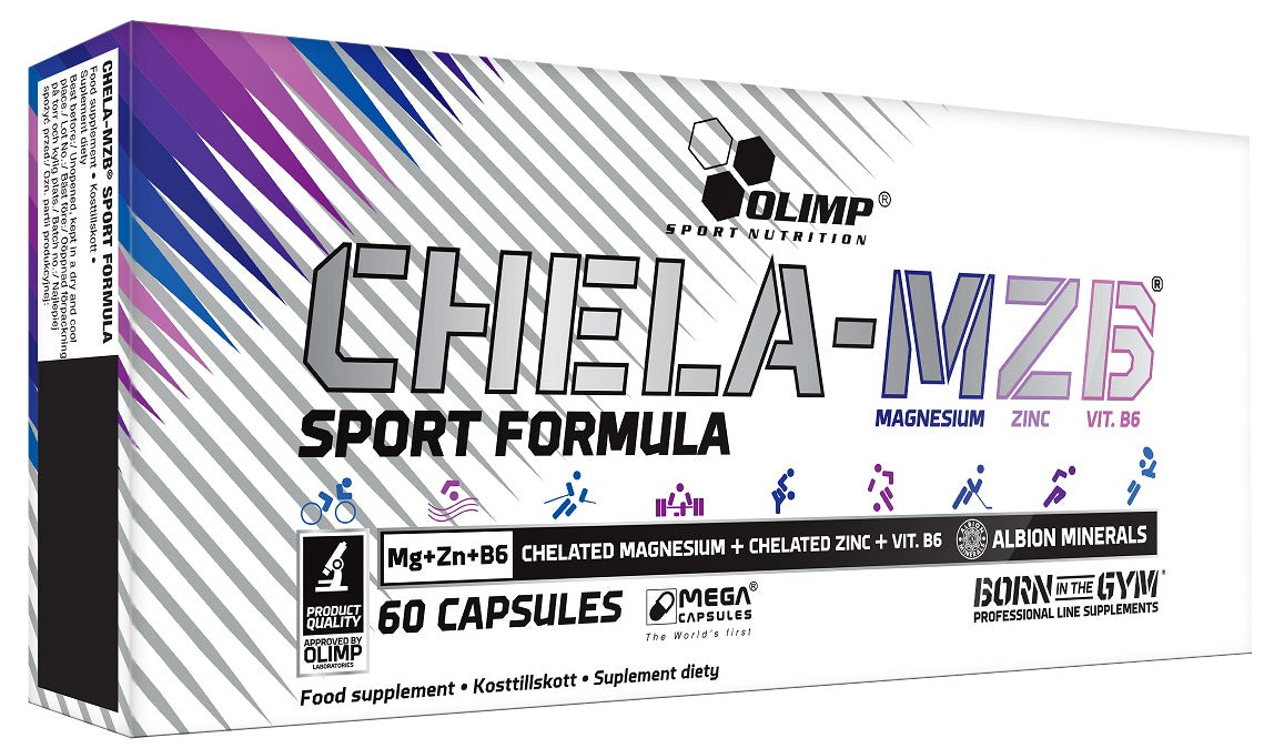 Chela MZB, Sport Formula - 60 mega caps - Olimp Nutrition
