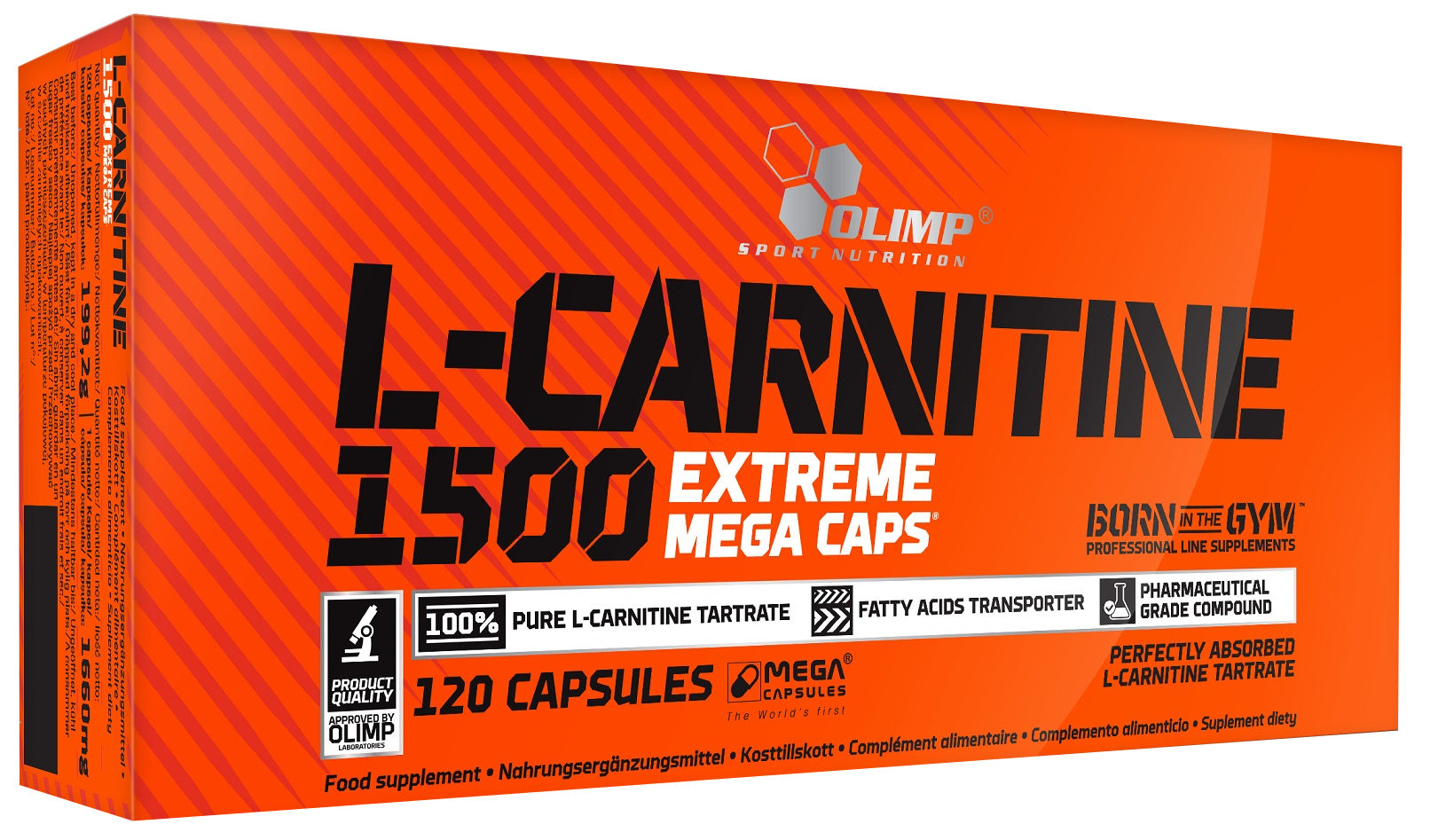 L-Carnitine 1500 Extreme - 120 caps - Olimp Nutrition