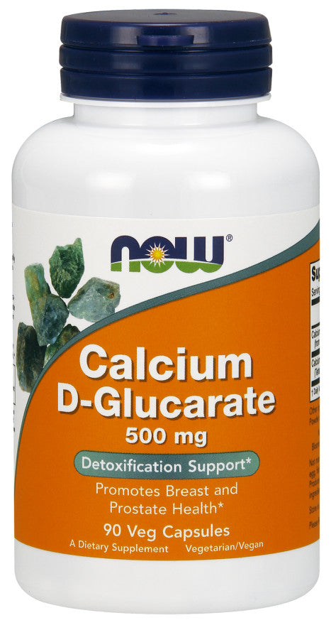 Calcium D-Glucarate, 500mg - 90 vcaps - NOW Foods