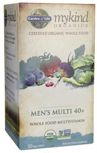 Mykind Men's Multi 40+ - 120 vegan tablets - Garden of Life