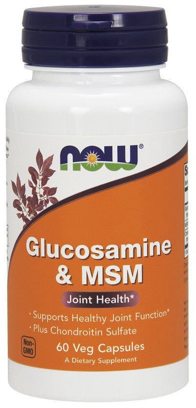 Glucosamine & MSM - 60 vcaps - NOW Foods