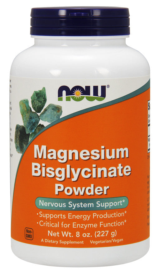 Magnesium Bisglycinate Powder - 227 grams - NOW Foods
