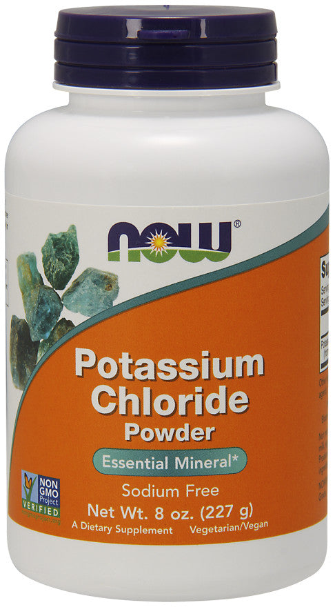 Potassium Chloride Powder - 227 grams - NOW Foods