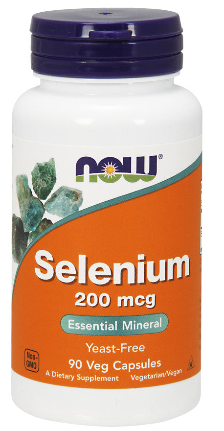 Selenium, 200mcg - 90 vcaps - NOW Foods
