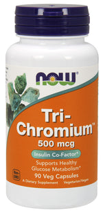 Tri-Chromium, 500mcg - 90 vcaps - NOW Foods