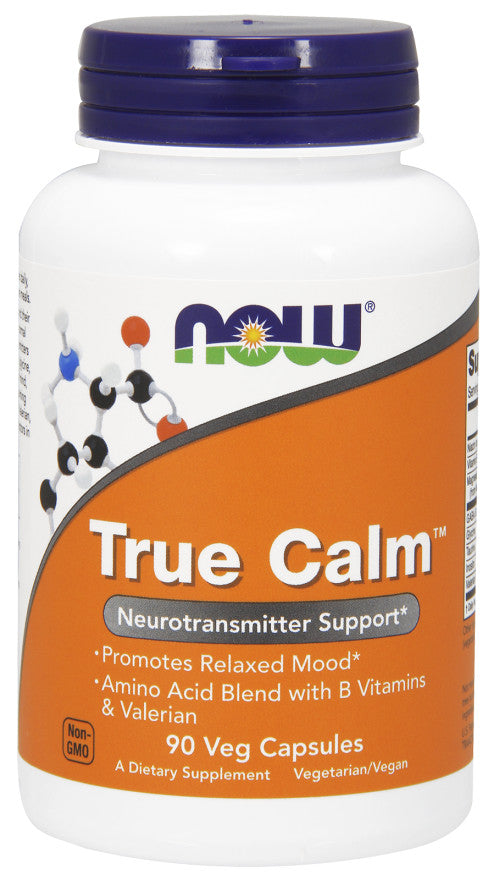 True Calm - 90 vcaps - NOW Foods