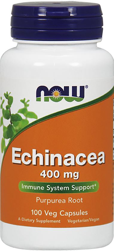 Echinacea, 400mg - 100 vcaps - NOW Foods