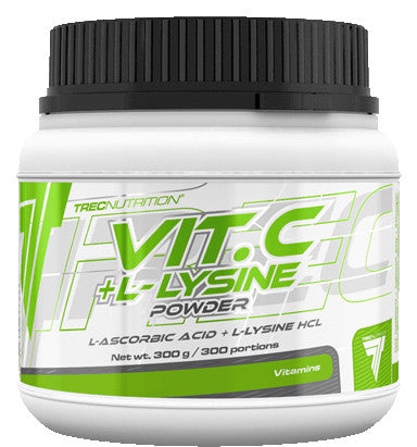 Vit. C + L-Lysine Powder - 300 grams - Trec Nutrition