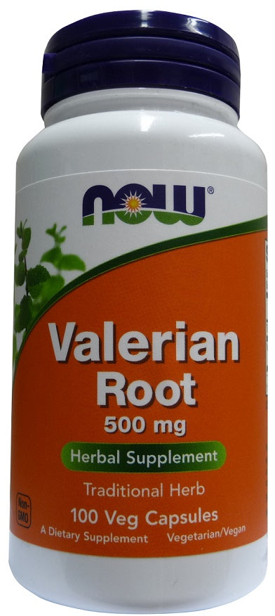 Valerian Root, 500mg - 100 vcaps - NOW Foods