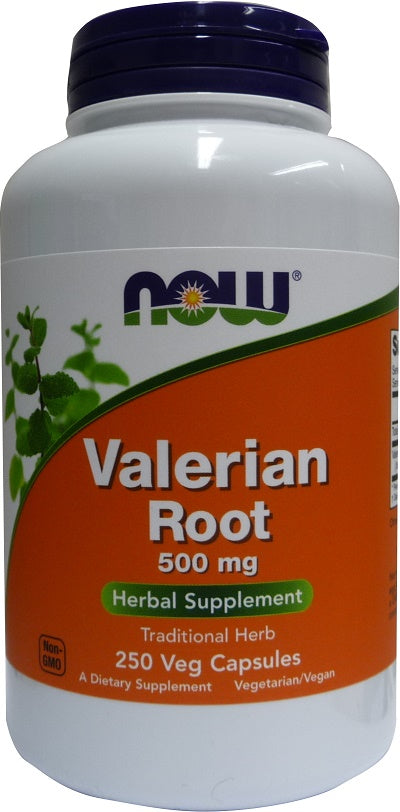 Valerian Root, 500mg - 250 vcaps - NOW Foods