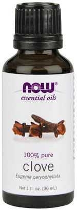 Essential Oil, Clove Oil - 30 ml. - NOW Foods