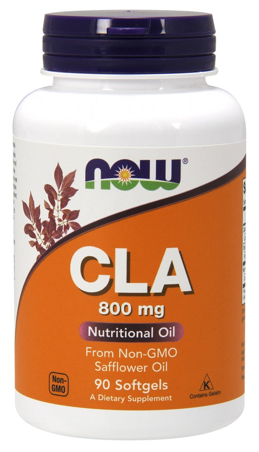 CLA, 800mg - 90 softgels - NOW Foods